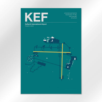 KEF Airport Diagram
