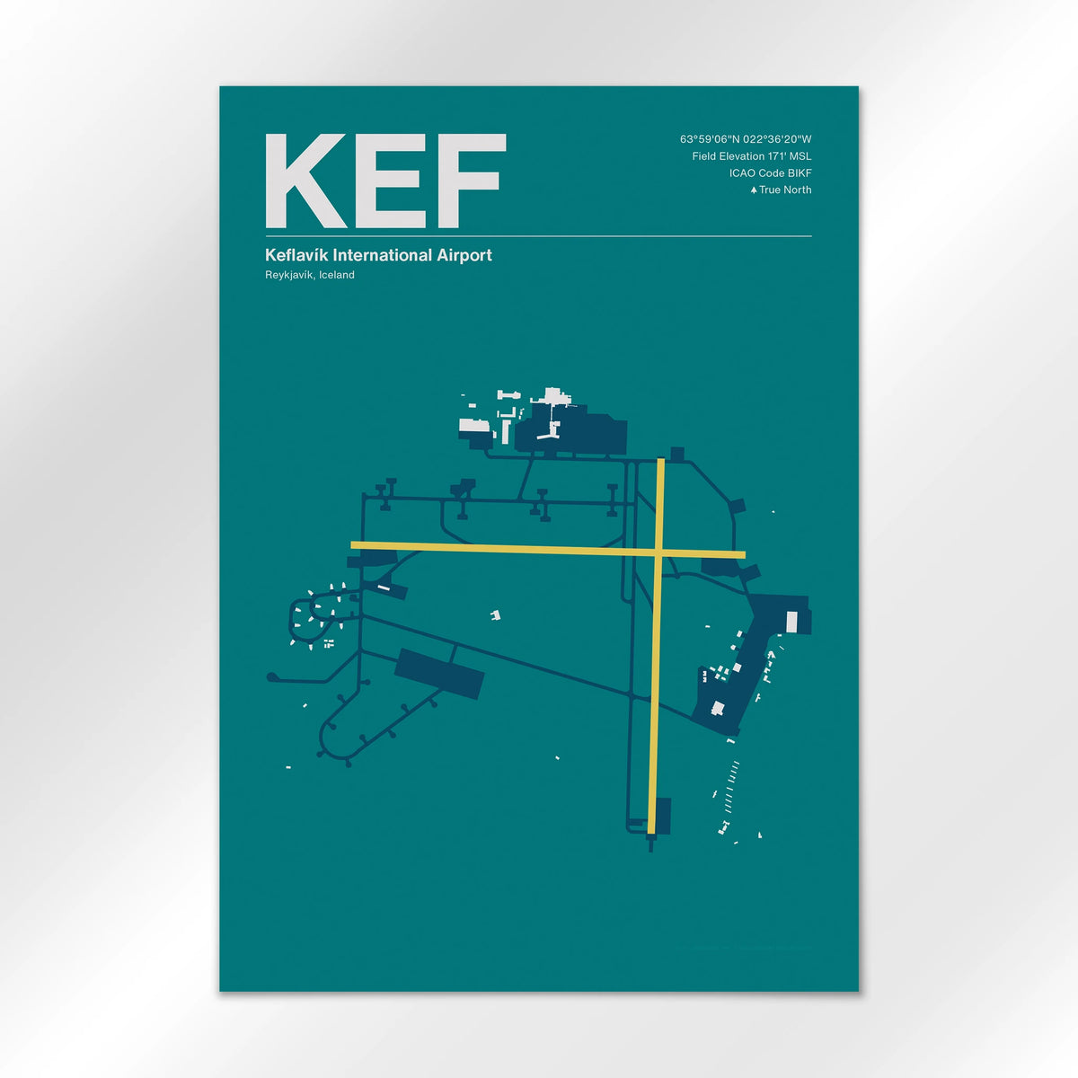 KEF Airport Diagram