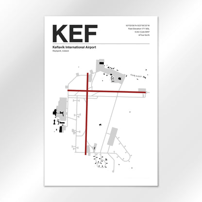 KEF Airport Diagram