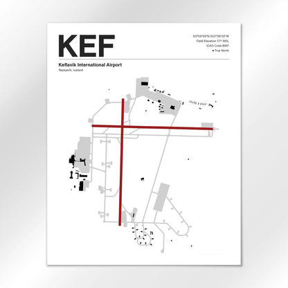KEF Airport Diagram