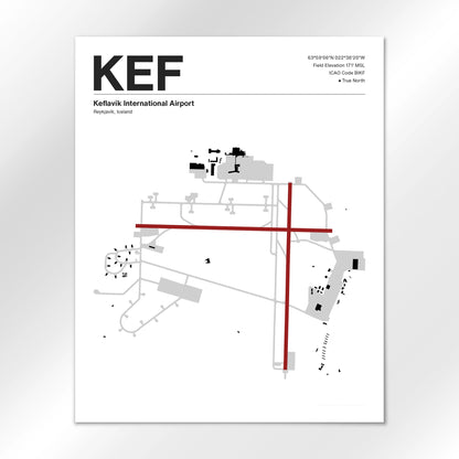 KEF Airport Diagram