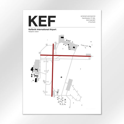 KEF Airport Diagram