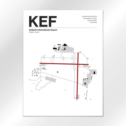 KEF Airport Diagram