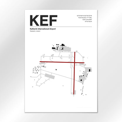 KEF Airport Diagram