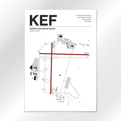 KEF Airport Diagram
