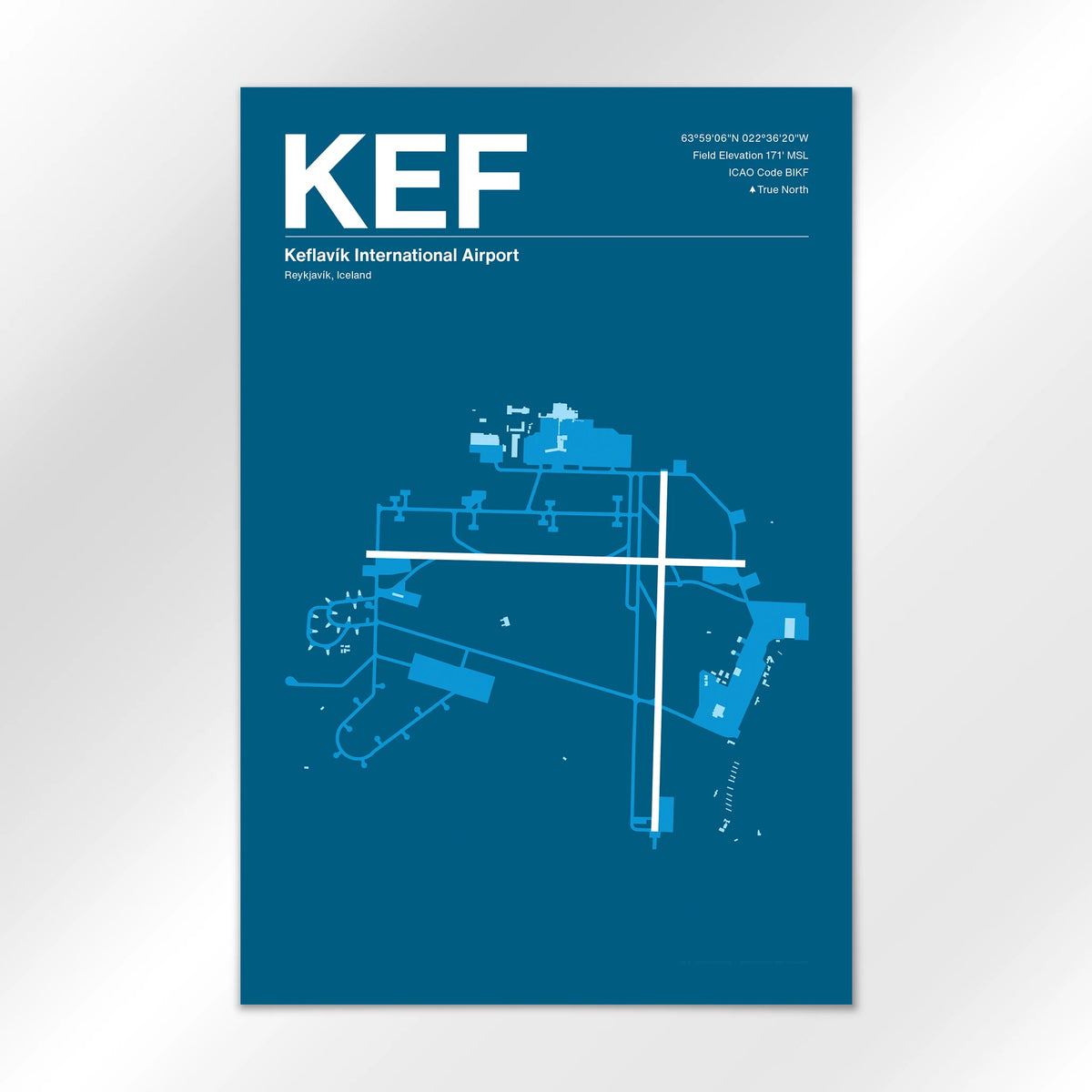 KEF Airport Diagram