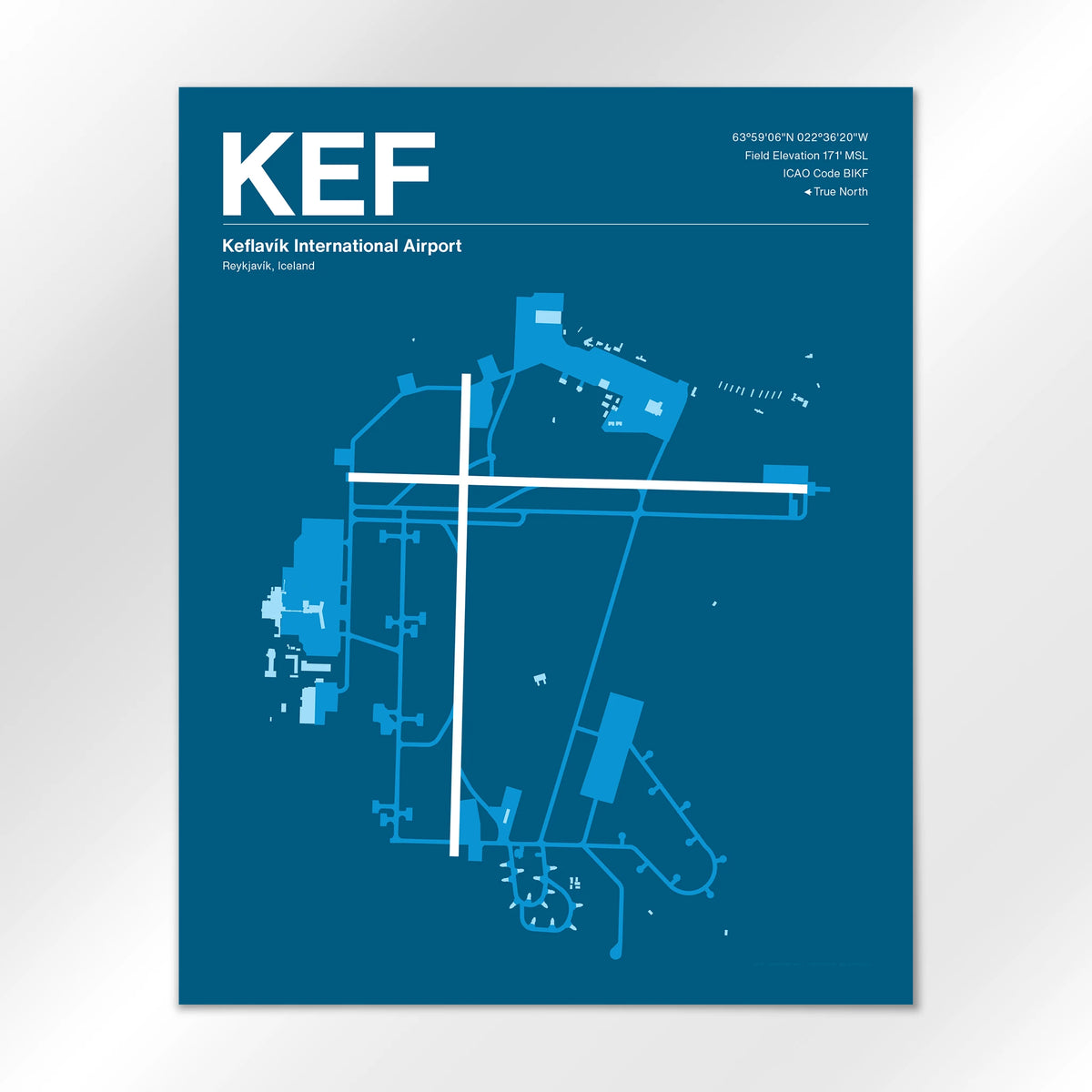 KEF Airport Diagram