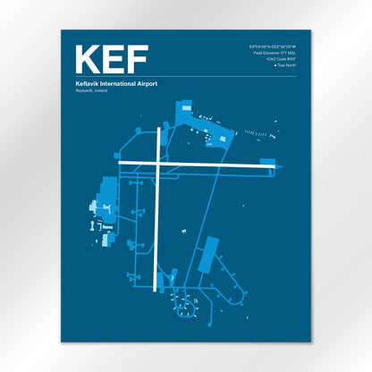 KEF Airport Diagram