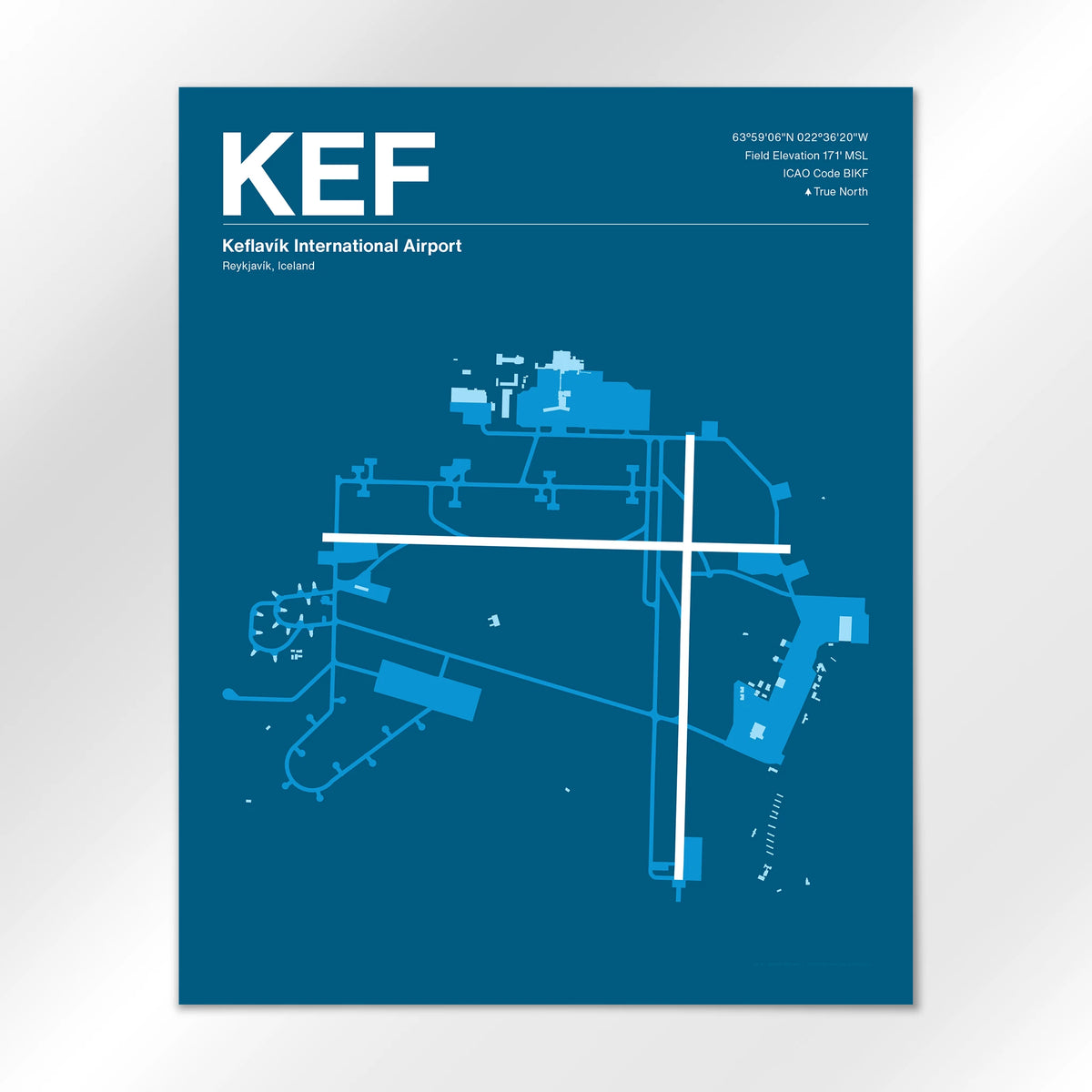 KEF Airport Diagram