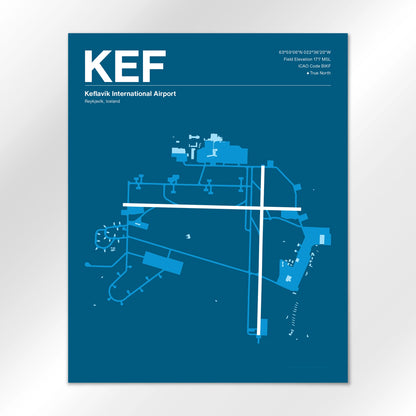 KEF Airport Diagram