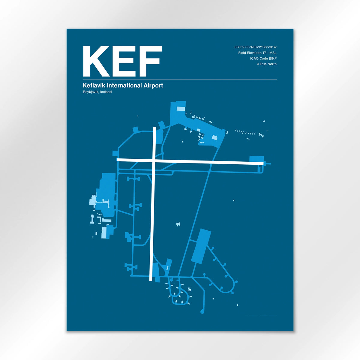 KEF Airport Diagram