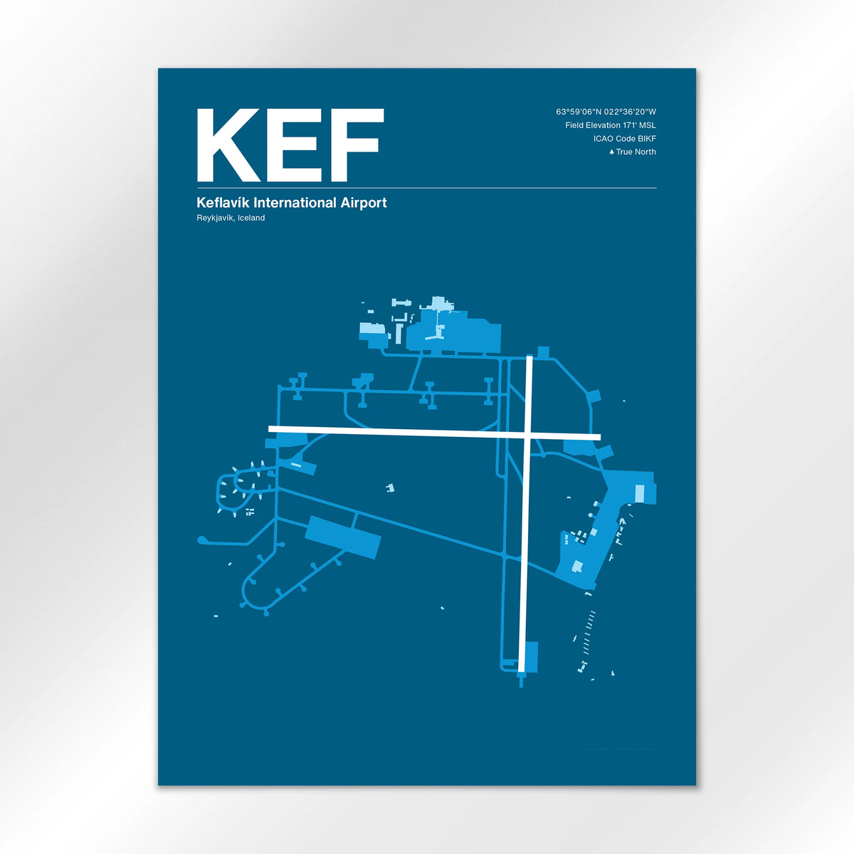KEF Airport Diagram