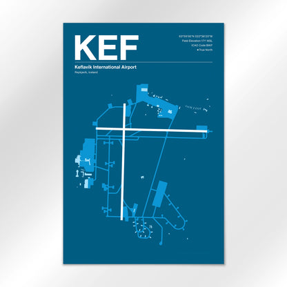 KEF Airport Diagram