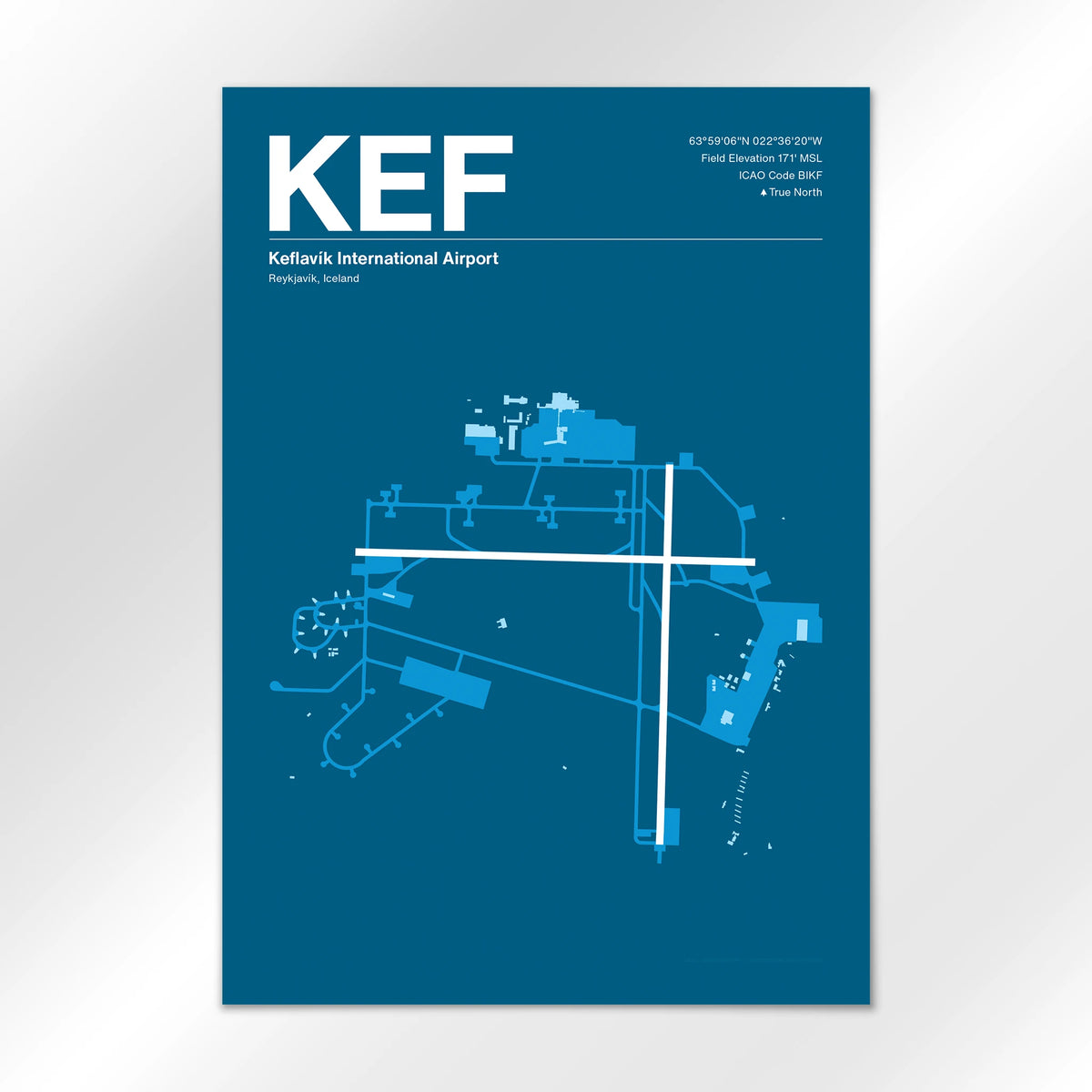 KEF Airport Diagram