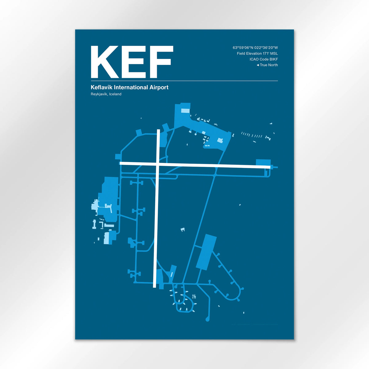KEF Airport Diagram