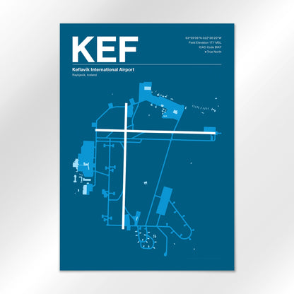KEF Airport Diagram