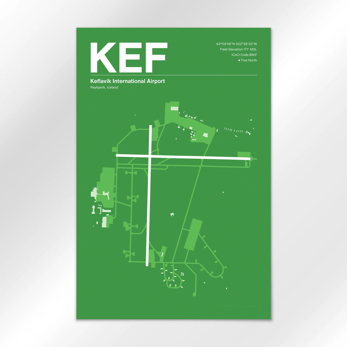 KEF Airport Diagram
