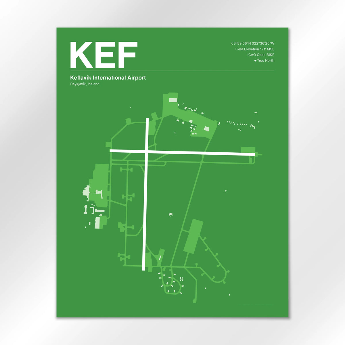 KEF Airport Diagram