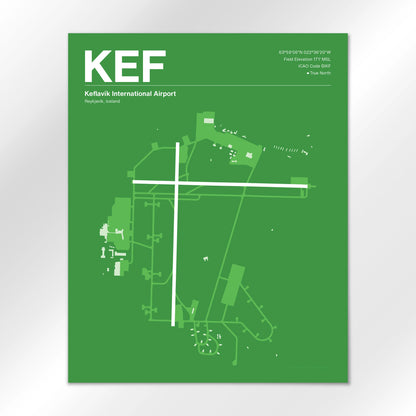 KEF Airport Diagram