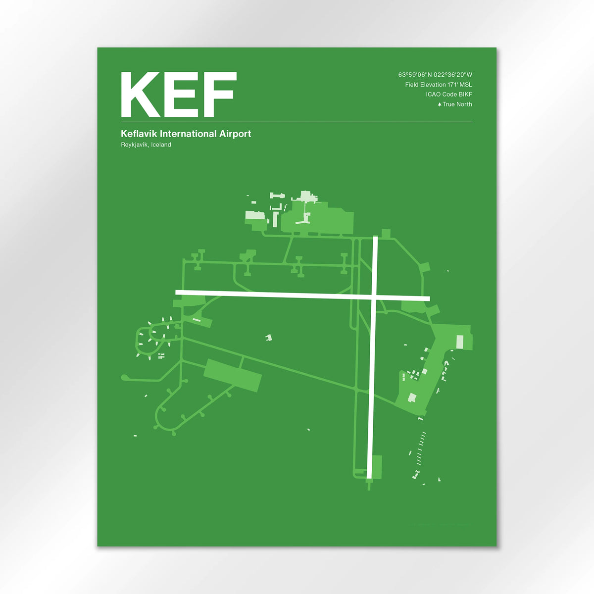 KEF Airport Diagram