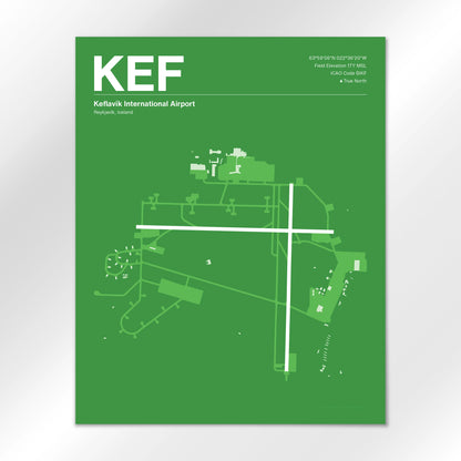 KEF Airport Diagram