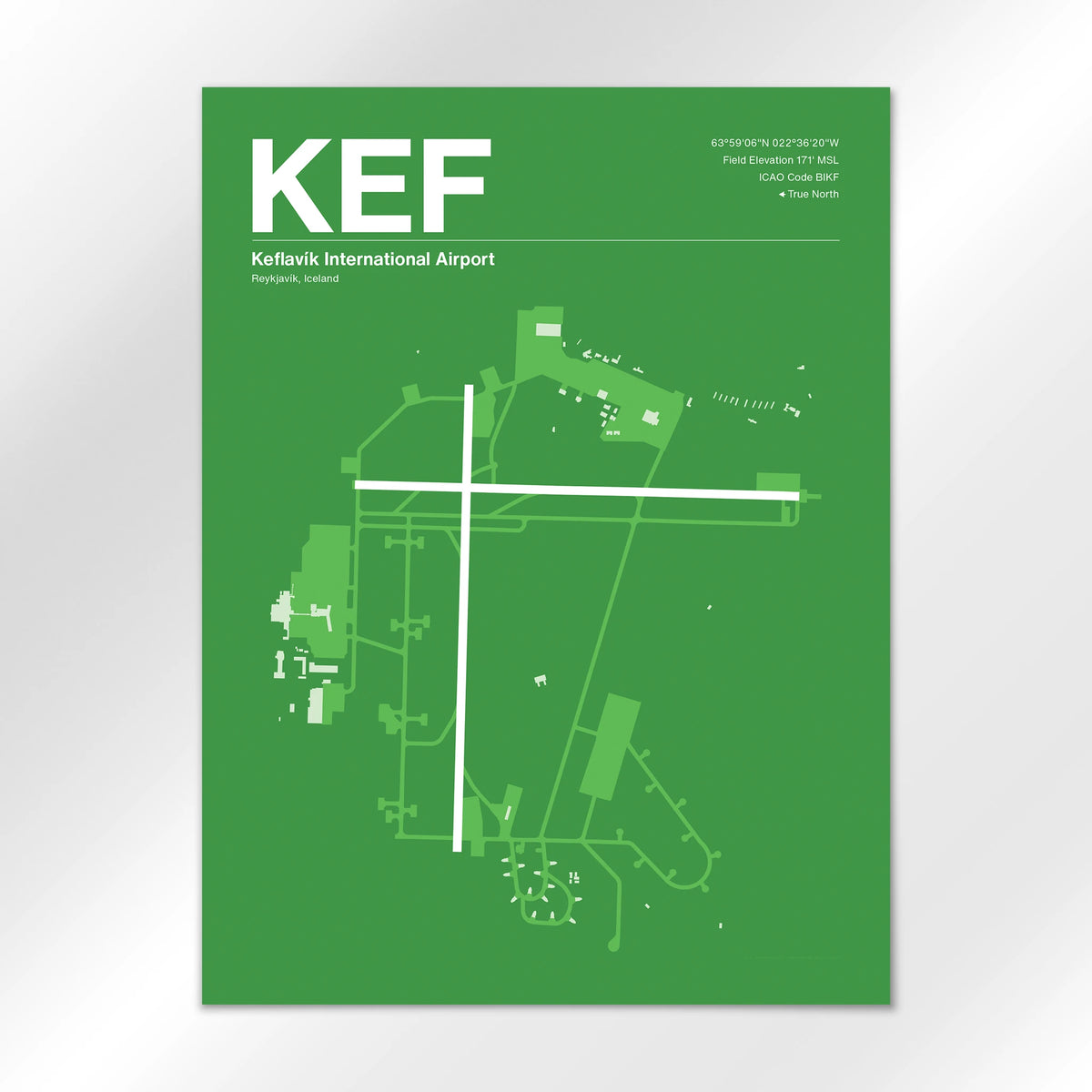 KEF Airport Diagram