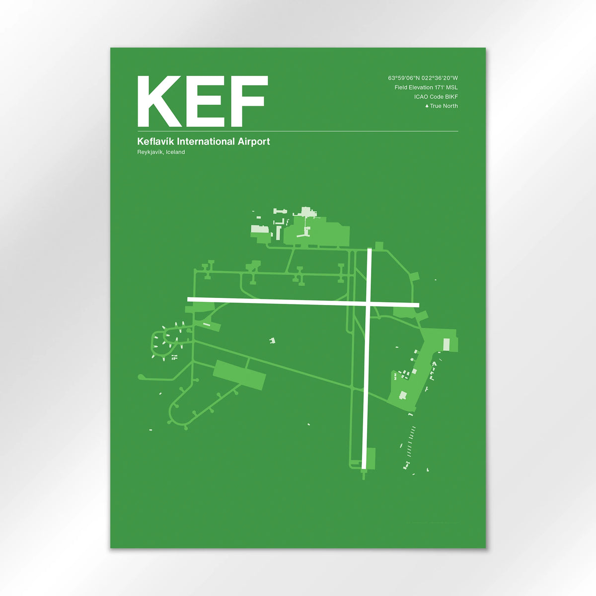 KEF Airport Diagram