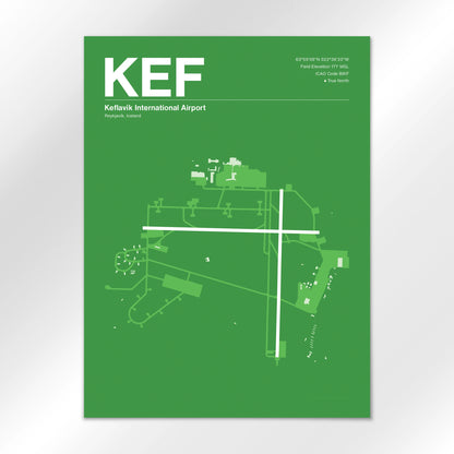KEF Airport Diagram