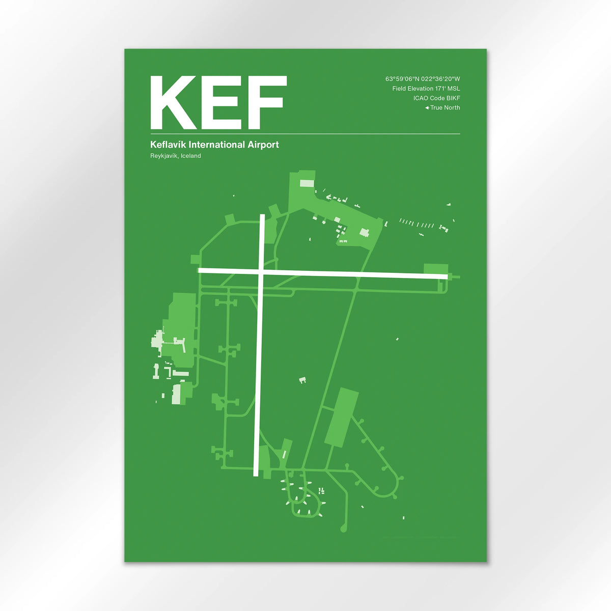 KEF Airport Diagram