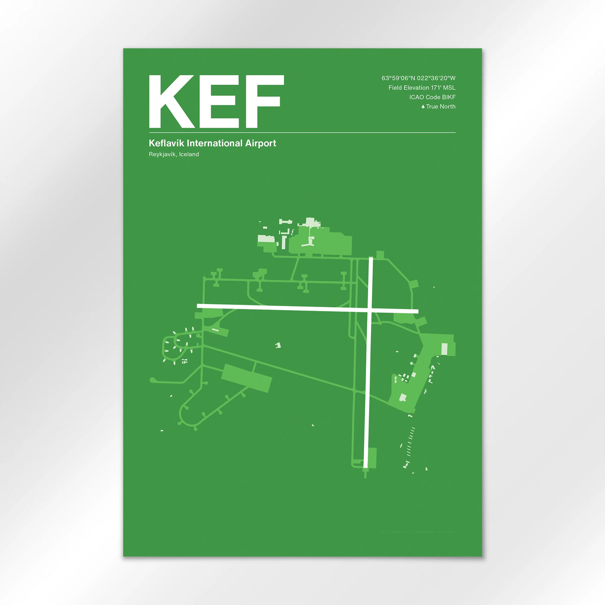 KEF Airport Diagram