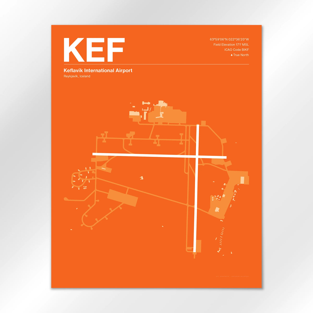 KEF Airport Diagram
