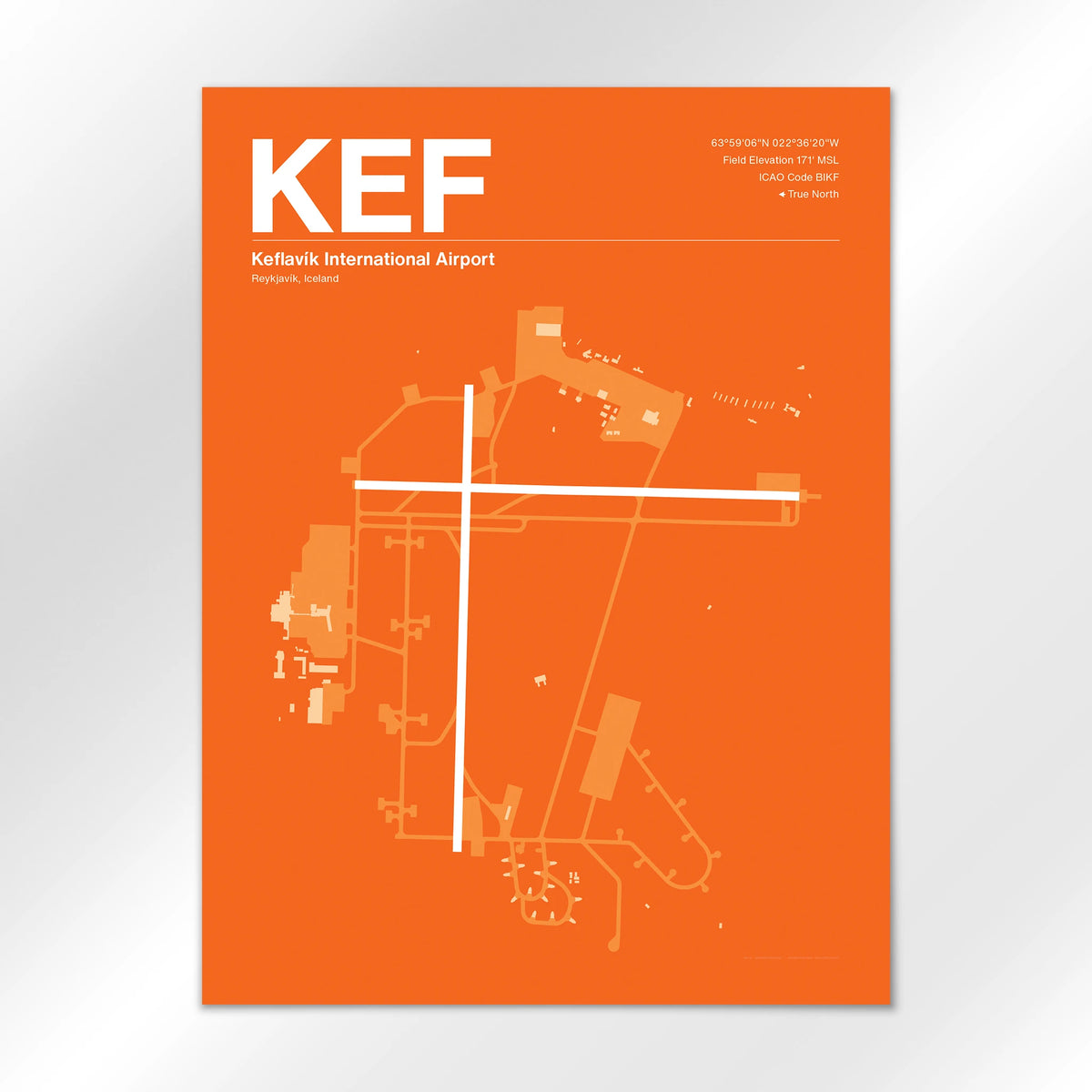 KEF Airport Diagram