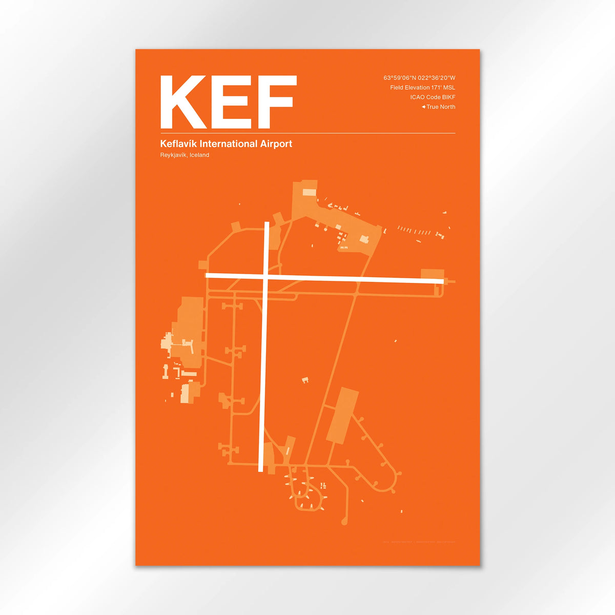 KEF Airport Diagram