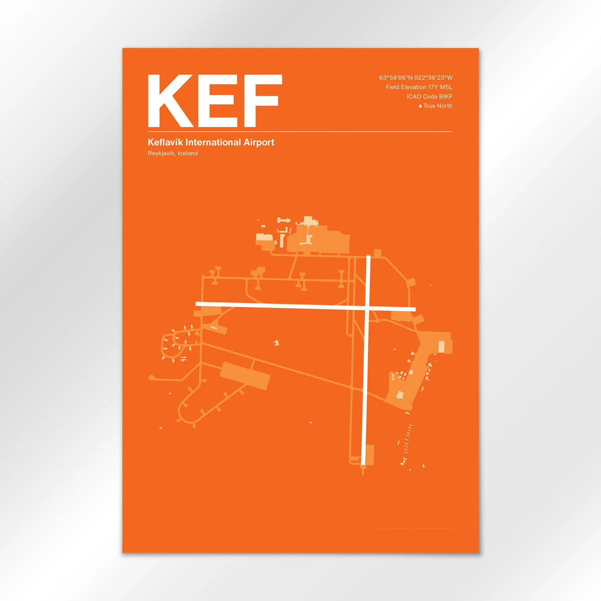 KEF Airport Diagram