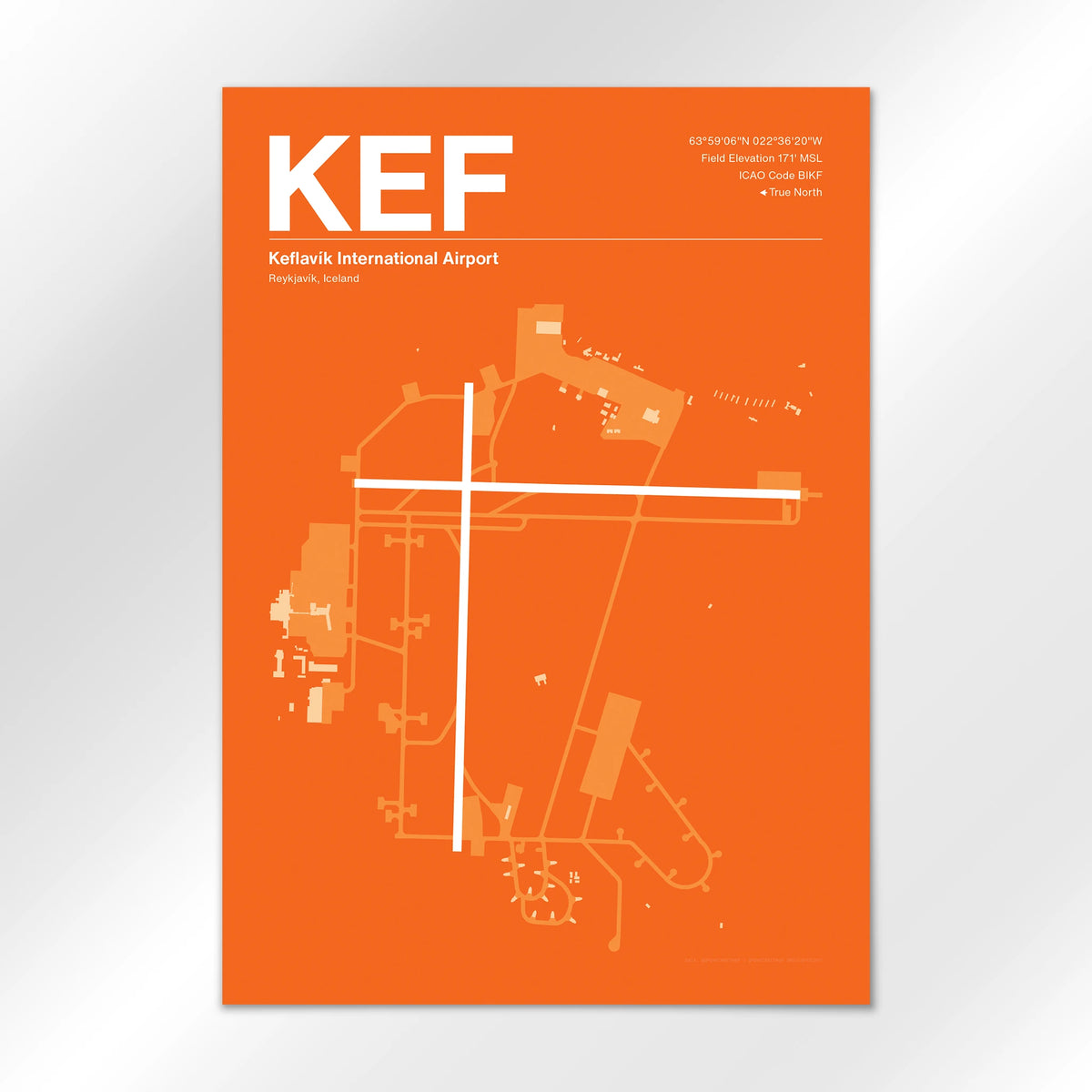 KEF Airport Diagram