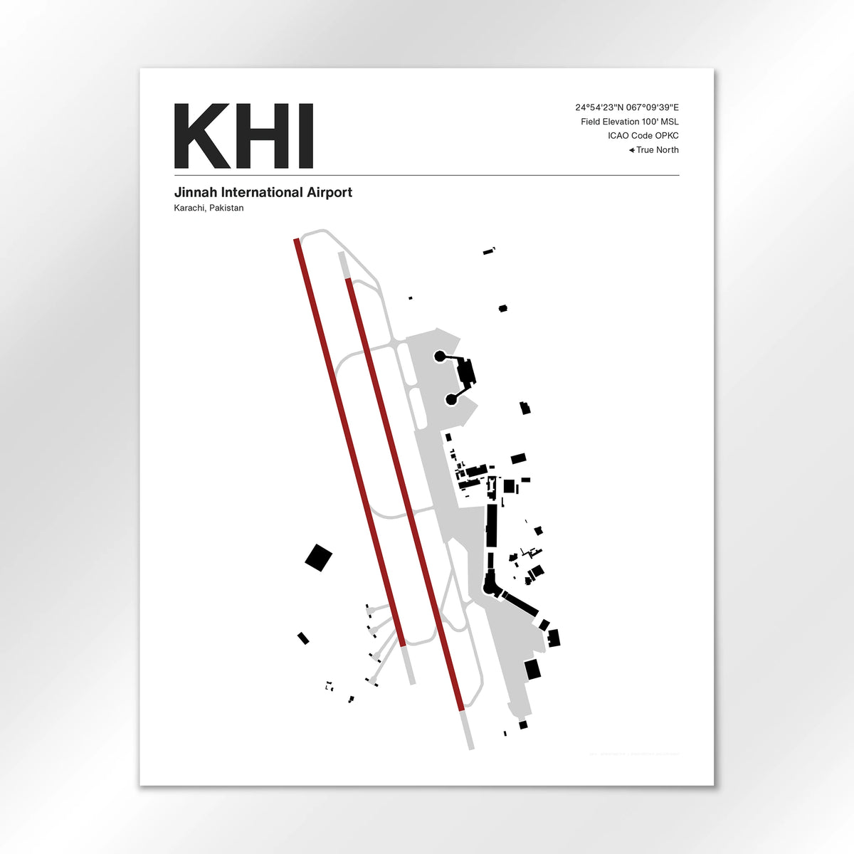 KHI Airport Diagram