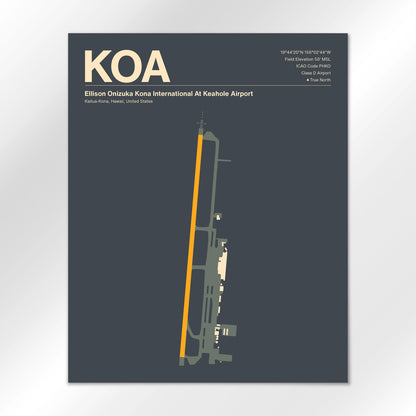 KOA Airport Diagram
