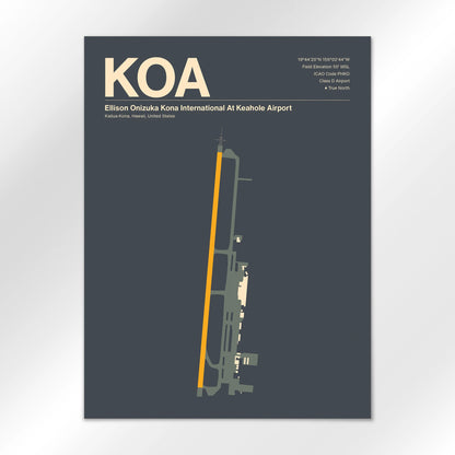 KOA Airport Diagram