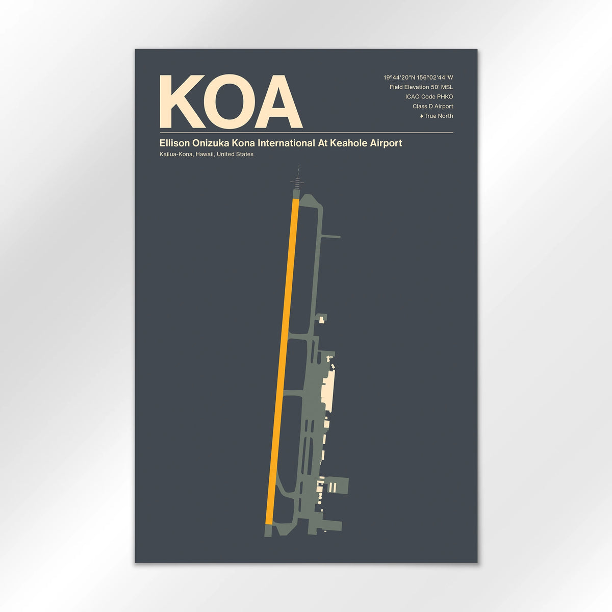 KOA Airport Diagram