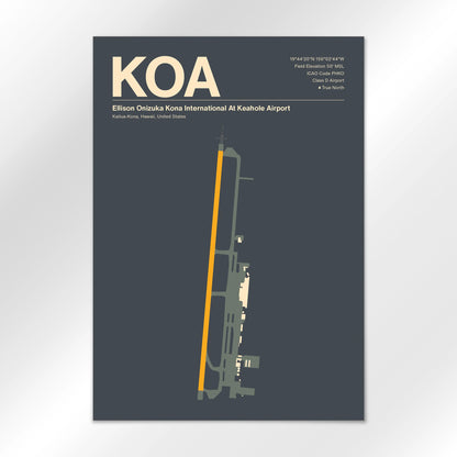 KOA Airport Diagram