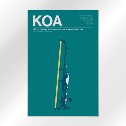 KOA Airport Diagram