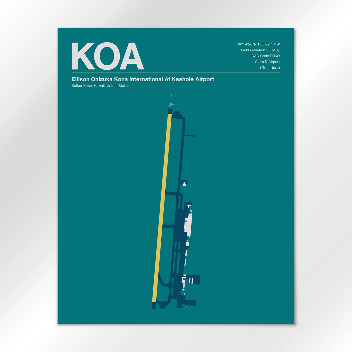 KOA Airport Diagram