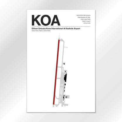 KOA Airport Diagram