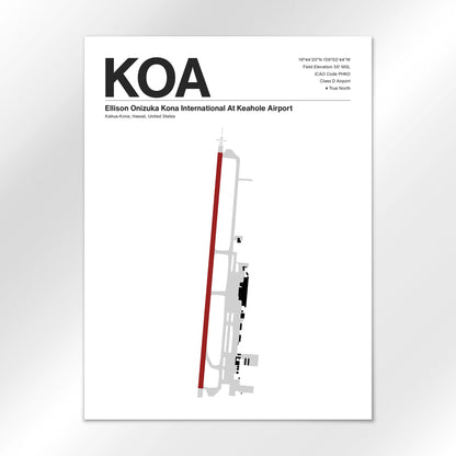 KOA Airport Diagram