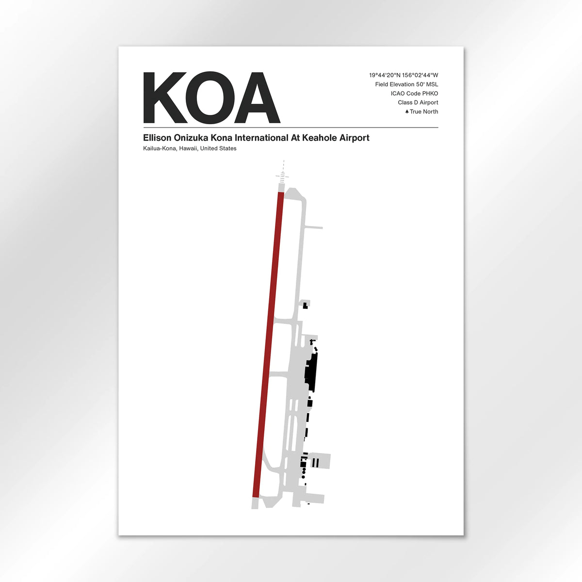 KOA Airport Diagram