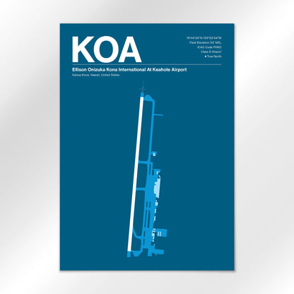 KOA Airport Diagram