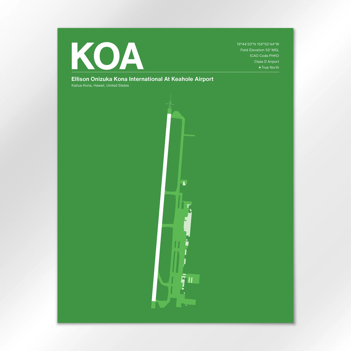 KOA Airport Diagram