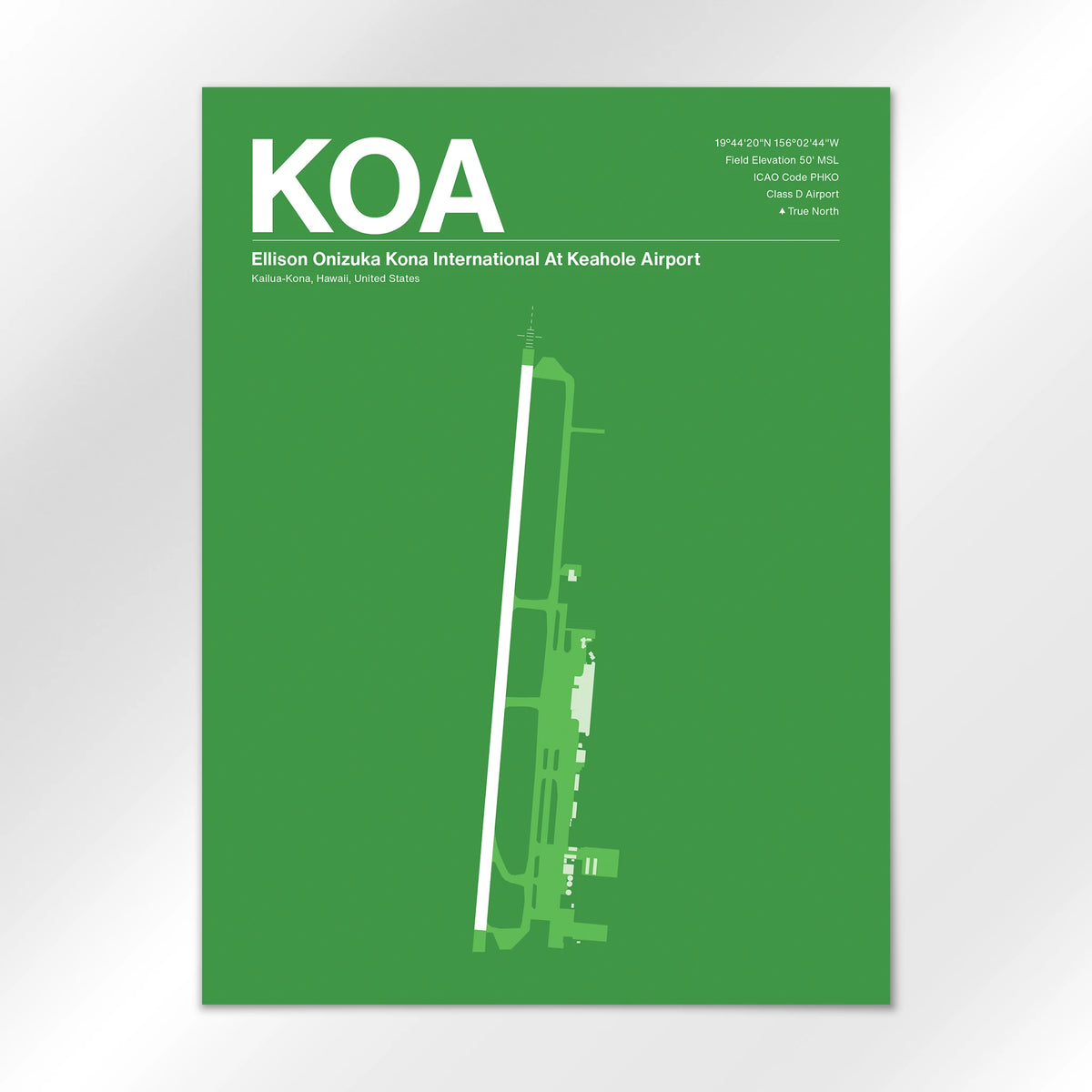 KOA Airport Diagram