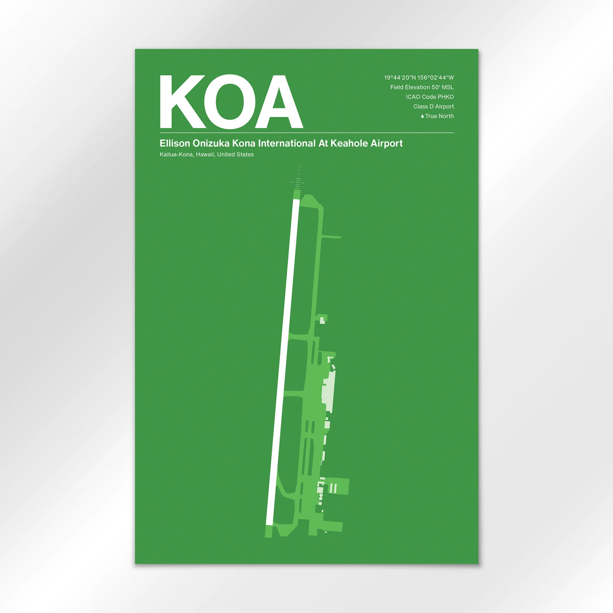 KOA Airport Diagram