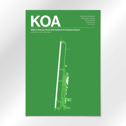 KOA Airport Diagram